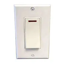 Amba ATW-SW Hardwired Pilot Light Switch For Towel Warmer or Light - By Leviton - White Place Order