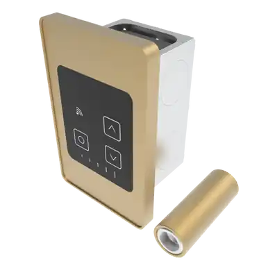 Amba ATW-TDHCR-SB Remote Touch Digital Heat Controller - Satin Brass Buy Online
