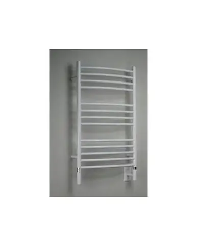Amba Jeeves CCW-20 C Curved Electric Heated Towel Warmer - White - 20-1/2" W x 36" H Top Rated