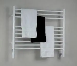 Big Sale Amba Jeeves KSW-30 K Straight Electric Heated Towel Warmer - White - 29-1/2" W x 27" H