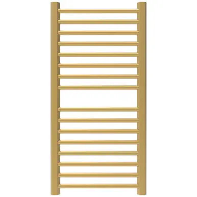 Sale Amba S2142SB.2 Sirio S2142 Hardwired Towel Warmer - Satin Brass - 21"W x 42"H; 220W