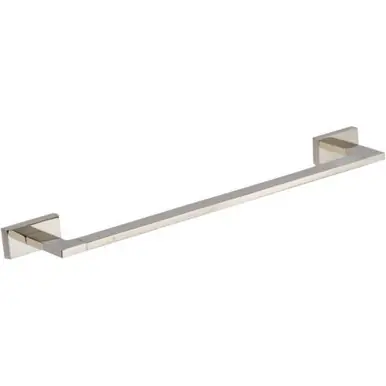No Minimum Order Atlas Axel Bath Towel Bar 18 Inch Single (c-c) - Polished Nickel, AXTB450-PN