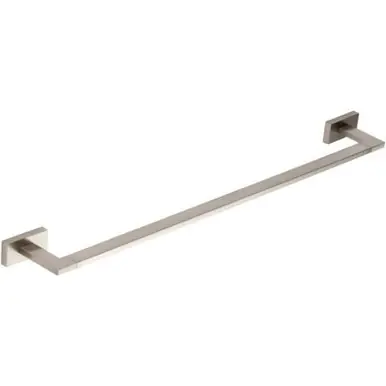 Atlas Axel Bath Towel Bar 24 Inch Single (c-c) - Brushed Nickel, AXTB600-BRN Factory Price