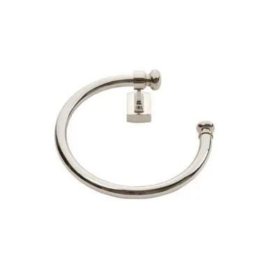 High Quality Atlas Legacy Bath Towel Ring - Polished Nickel, LGTR-PN