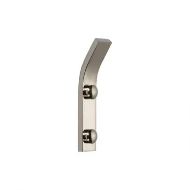 Atlas Solange Bathroom Robe Hook - Polished Nickel, SOSH-PN Handmade