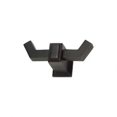 Atlas Sutton Place Bathroom Robe Double Hook - Venetian Bronze, SUTTH-VB Express Delivery