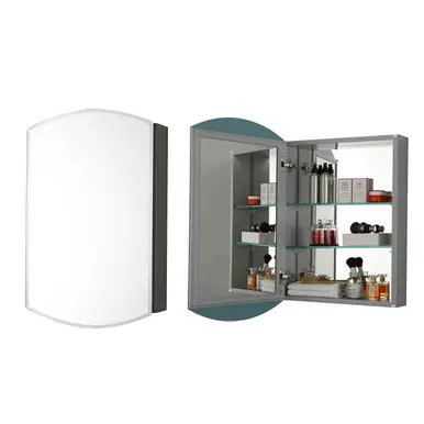 Blossom 20" Wide x 31" High Aluminum Medicine Cabinet with Mirror - MC8 2031 Top Rated