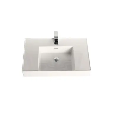 Free Shipping Blossom Acrylic 4-3/4 Thickness Top-Mount Sink 30×18 - White - A10 3018 50