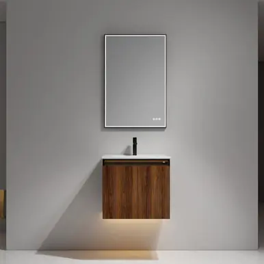 Blossom Lille 24" Wall Hung Vanity - Brown Walnut Strip - V8043 24 19 Big Sale