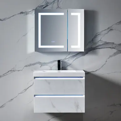 Blossom Rigel 30" Wide x 26" High LED Medicine Cabinet - MCL5 3026 Flash Sale