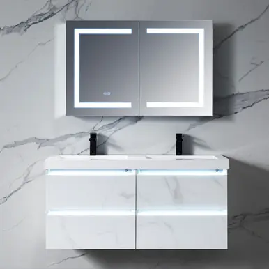 Best Seller Blossom Rigel 40" Wide x 26" High LED Medicine Cabinet - MCL5 4026