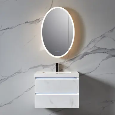 Next Day Delivery Blossom Spica 24" Wide x 36" High LED Medicine Cabinet, Right Side Open - MCL8 2436R