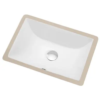 Must Have Blossom Undermount Sink - White 20" X 15" Rectangular - C09 2015W