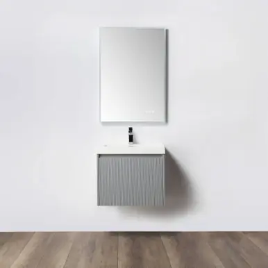 Blossom V8028 24 15 A Positano 24" Floating Bathroom Vanity with Sink - Light Grey Don’t Miss Out