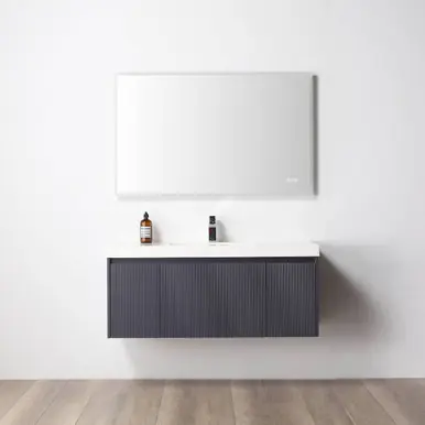 Blossom V8028 48S 26 A Positano 48" Floating Bathroom Vanity with Single Sink - Night Blue Hot Picks