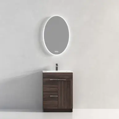 Wholesale Blossom V8029 24 30 C Hanover 24" Freestanding Bathroom Vanity with Sink - Cali Walnut