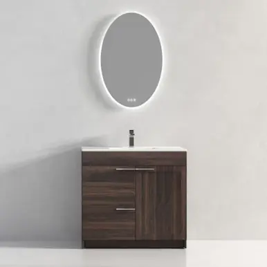 Blossom V8029 36 30 C Hanover 36" Freestanding Bathroom Vanity with Sink - Cali Walnut Editor’s Pick