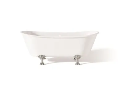 Cheviot 2122-WW-CH WINCHESTER Cast Iron Bathtub - 68" x 28" x 27" w/ Chrome Feet Place Order