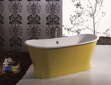 Sale Cheviot 2124-WC BALMORAL Cast Iron Free-Standing Bathtub - 68" x 28" x 27" - Custom Color of Choice