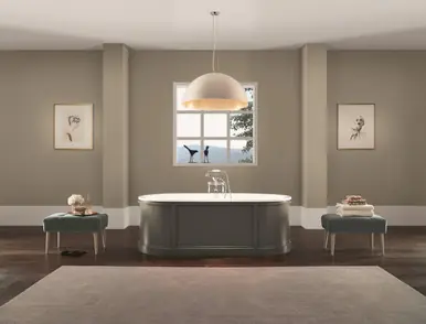 Cheviot 2141-WC BUCKINGHAM Cast Iron Free-Standing Bathtub - 69.875" x 31.125" x 24" - Custom Color of Choice Modern