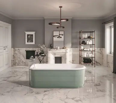 Cheviot 2197-WC WINSTON Cast Iron Free-Standing Bathtub 67" x 30.5" x 24" - Custom Color of Choice Next Day Delivery