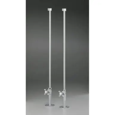 Cheviot Deck Mount Water Supply Lines W/ Stop Valves, Matte Black - 3411-BK Express Delivery
