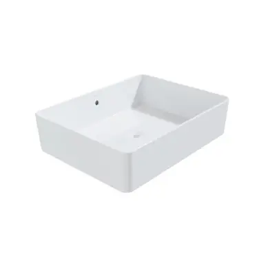 Cheviot Nuo 2 Vessel Sink, 19 5/8" x 15", White - 1290-WH Certified