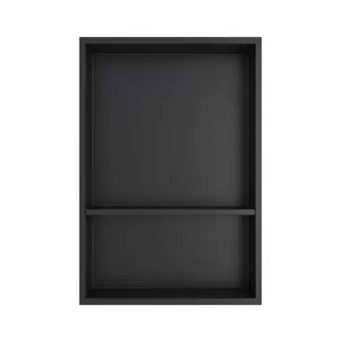 Craft + Main 14 3/4″W x 3 3/4″D x 21 3/4″H Shower Niche, Matte Black - N1422S-MB Free Delivery