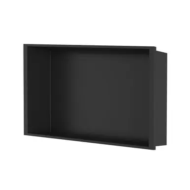 One Day Deal Craft + Main 30 3/4″W x 3 3/4″D x 21 3/4″H Shower Niche, Matte Black - N3122-MB