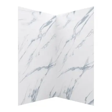 Craft + Main 42" x 42" x 78" JETCOAT CORE Shower Panel Glue Up Wall Kit - Carrara White - GFS424278-CW Top Rated