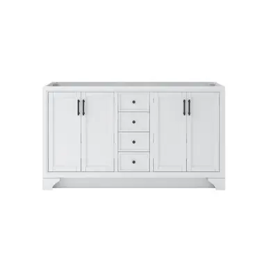 Bulk Order Craft + Main Lanagan 60" Vanity Cabinet Only - White - LCWV6022D