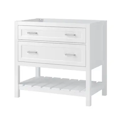 In Demand Craft + Main LSWV3622D Lawson 36" Vanity Cabinet without Top, White