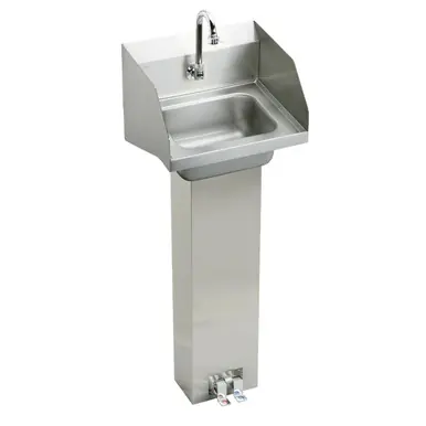 ELKAY CHSP1716LRSC Stainless Steel 16-3/4" x 15-1/2" x 13", Single Bowl Wall Hung Handwash Sink Kit Shop Now