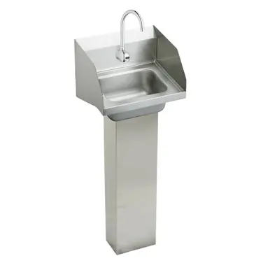 Holiday Sale ELKAY CHSP1716LRSSACMC Stainless Steel 16-3/4" x 15-1/2" x 13", Single Bowl Wall Hung Handwash Sink Kit
