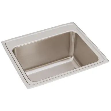 No Minimum Order ELKAY DLR2522120 Lustertone Classic Stainless Steel 25" x 22" x 12-1/8", 0-Hole Single Bowl Drop-in Sink