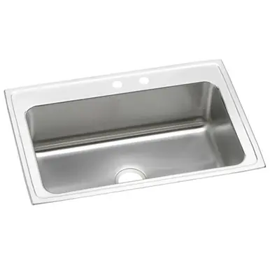 ELKAY DLRS332210MR2 Lustertone Classic Stainless Steel 33" x 22" x 10-1/8", Single Bowl Drop-in Sink Limited Edition