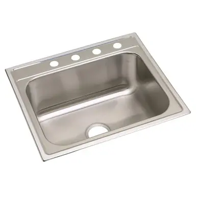 ELKAY DPC12522100 Dayton Stainless Steel 25" x 22" x 10-1/4", Single Bowl Drop-in Sink Mega Sale