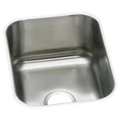 Must Have ELKAY DXUH1318 Dayton Stainless Steel 16" x 20-1/2" x 8", Single Bowl Undermount Bar Sink
