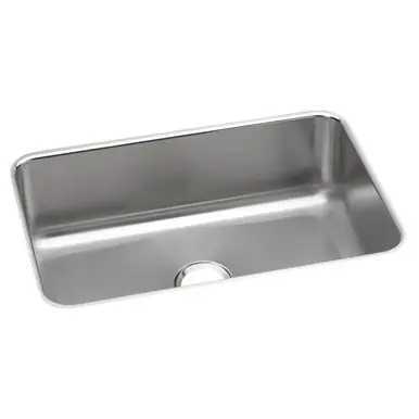ELKAY DXUH2416 Dayton Stainless Steel 26-1/2" x 18-1/2" x 8", Single Bowl Undermount Sink Today Only