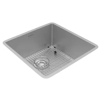 ELKAY ECTRU17179TC Crosstown 18 Gauge Stainless Steel 18-1/2" x 18-1/2" x 9", Single Bowl Undermount Sink Kit Time-Limited