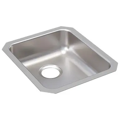 Affordable ELKAY ELUHAD131655 Lustertone Classic Stainless Steel 16" x 18-1/2" x 5-3/8", Single Bowl Undermount ADA Sink