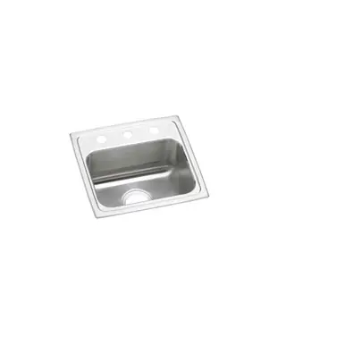 ELKAY LRAD1716401 Lustertone Classic Stainless Steel 17" x 16" x 4", 1-Hole Single Bowl Drop-in ADA Sink Trending
