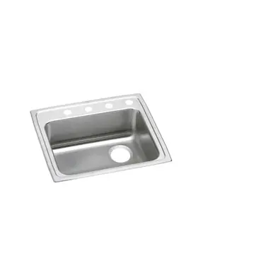 ELKAY LRAD221955R3 Lustertone Classic Stainless Steel 22" x 19-1/2" x 5-1/2", Single Bowl Drop-in ADA Sink Direct From Factory