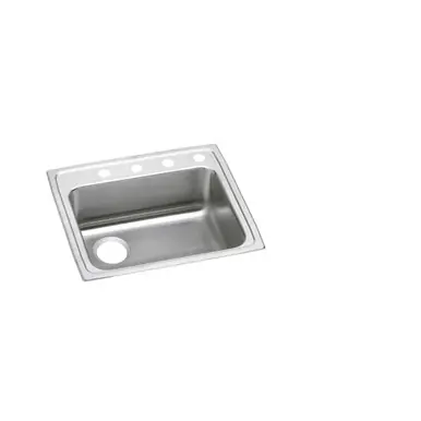 Save Now ELKAY LRAD221960L1 Lustertone Classic Stainless Steel 22" x 19-1/2" x 6", Single Bowl Drop-in ADA Sink