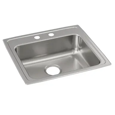 Special Discount ELKAY LRAD2219652 Lustertone Classic Stainless Steel 22" x 19-1/2" x 6-1/2", Single Bowl Drop-in ADA Sink