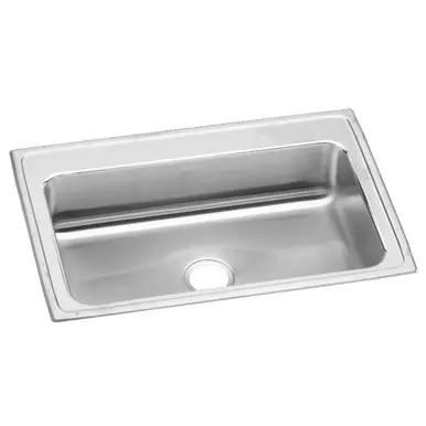 ELKAY LRS33220 Lustertone Classic Stainless Steel 33" x 22" x 7-5/8", Single Bowl Drop-in Sink Price Cut