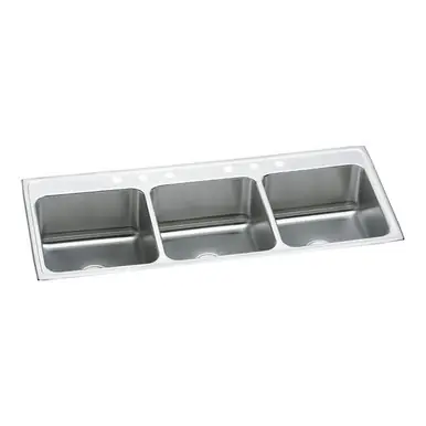 ELKAY LTR6322103 Lustertone Classic Stainless Steel 63" x 22" x 10-1/8", Triple Bowl Drop-in Sink Fan Favorite