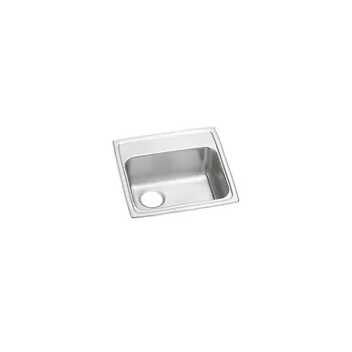 Original ELKAY PSRADQ191955L0 Celebrity Stainless Steel 19-1/2" x 19" x 5-1/2", Single Bowl Drop-in ADA Sink