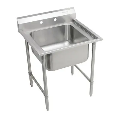 ELKAY RNSF81242 Rigidbilt Stainless Steel 33" x 29-3/4" x 12-3/4", Floor Mount, Single Compartment Scullery Sink Reduced Price