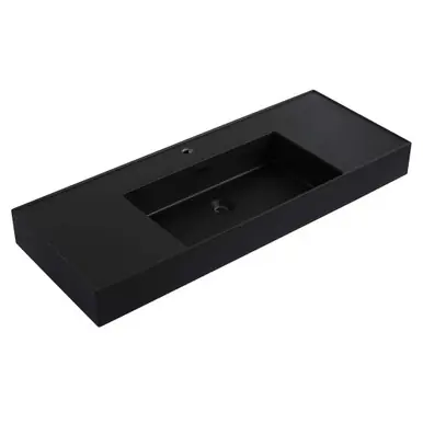 Fine Fixtures Crownpoint Sink 48"W x 18"D, Black - VC4818BL Price Cut